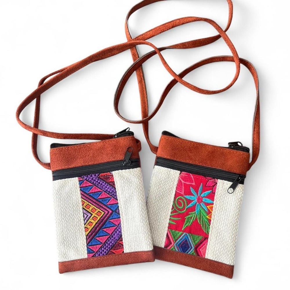 Colorful Embroidered Crossbody Bags Bundle